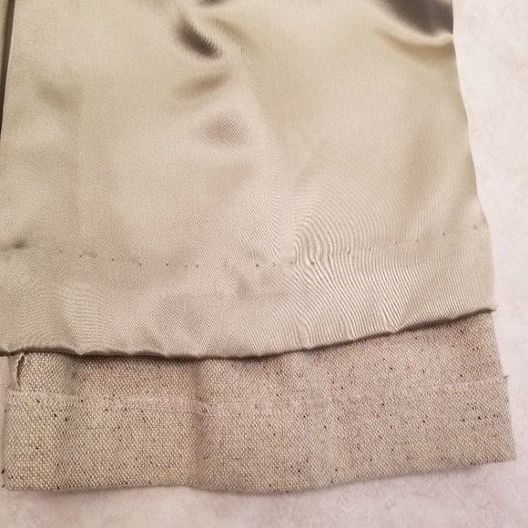 #1064 Preown Caslon Slate Green Wool Tweed Pants 4 - Picture 14 of 15